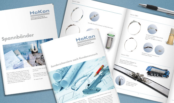 HoKon Verschlusstechnik: verschiedene Produktbroschüren